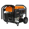 Génératrice portative de 8 000 à 8 400 W GENERAC orange et noire, essence