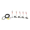Guirlande d’éclairage de travail Worksite, 5 têtes, 12 V, antidéflagrante