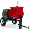 Malaxeur de mortier TORO rouge et noir, 0,23 m³, essence