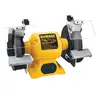 Meuleuse d’établi DEWALT jaune, 20,3 cm, électrique