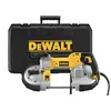 Scie à ruban portative DEWALT noire, argent et jaune, électrique