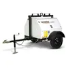 Génératrice remorquable de 13 kW GENERAC blanche et noire, diesel de niveau 4