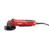 Meuleuse à disque électrique HILTI rouge et noire, 12,7 cm