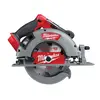 Scie circulaire MILWAUKEE rouge, noire et grise, 18,4 cm, sans fil, électrique
