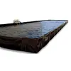 3 m x 15 m x 0,3 m PACTEC noir Talus de confinement