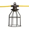 Guirlande d’éclairage de travail extérieure Southwire noire avec cordon jaune, 15 m