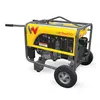 Génératrice portative de 5 500 à 5 900 W WACKER jaune et grise, essence