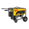 Génératrice portative de 6 500 à 6 900 W WACKER jaune et grise, essence