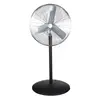 Ventilateur sur pied industriel AIRMASTER gris et noir, 76 cm