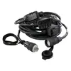 GFCI à caisson quad calibre 12/5 SOOW LEX noir, 15,2 m avec espacement de 6,1 m