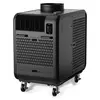 Climatiseur portatif DENSO noir, 3 tonnes de chaleur, 36 000 BTU, 208 V, électrique