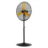 Ventilateur sur pied Pinnacle noir et jaune, 61 cm