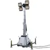 White, silver and black GENERAC LIGHT TOWER SKID MOUNTED