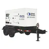 Groupe électrogène diesel remorquable 100 kW blanc