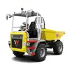 Yellow Wacker dumper