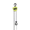 Yellow and black and silver AMH Manual Chain Hoist, 1 Ton
