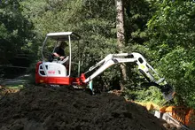 Mini-excavateur 