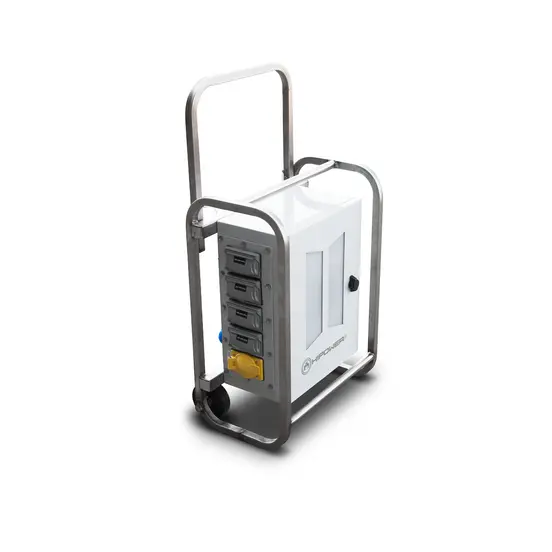 Tableau MIL portatif HiPower blanc et argent