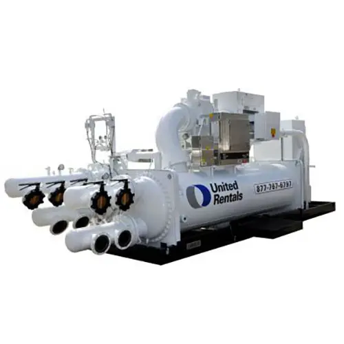 Refroidisseur refroidi à l’eau blanc, 500 tonnes, 460 V, électrique