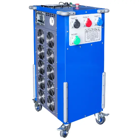 Banc d’essai résistif réseautable de 125 kW