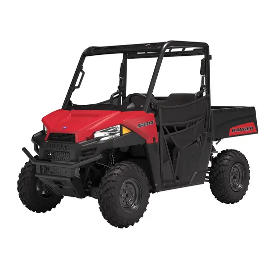 VUTT Polaris Ranger rouge et noir, à 2 places
