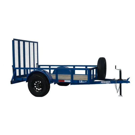 Remorque utilitaire Anderson bleue