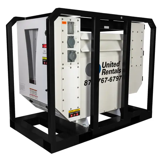 Transformateur abaisseur de 500 kVA blanc et noir, 600 V à 208/120