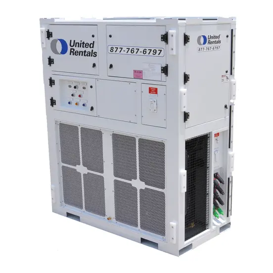 Climatiseur vertical blanc, 10 tonnes de chaleur, électrique