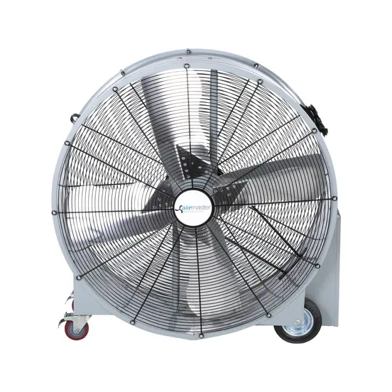 Ventilateur à tambour portatif AIRMASTER gris, 107 cm