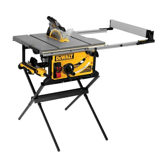 Scie de maçonnerie sur banc DEWALT jaune, noire, argentée et grise, 25 cm