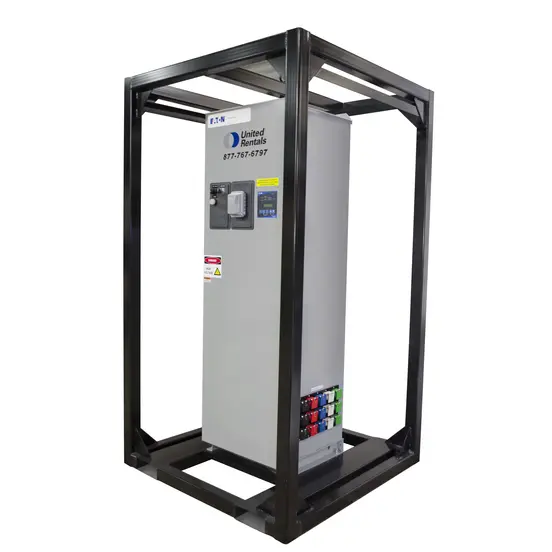 Commutateur de transfert automatique à double alimentation de 1 200 A EATON gris et noir