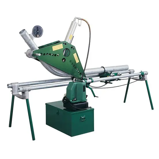 Table de cintrage de conduits GREENLEE verte et argentée, 10,2 cm, Greenlee 884/885