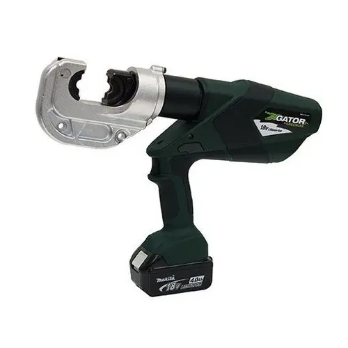 Pince à sertir GREENLEE verte et argent, sans fil