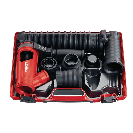Accessoire d’aspirateur de système de dépoussiérage pour marteaux de démolition HILTI rouge et noir