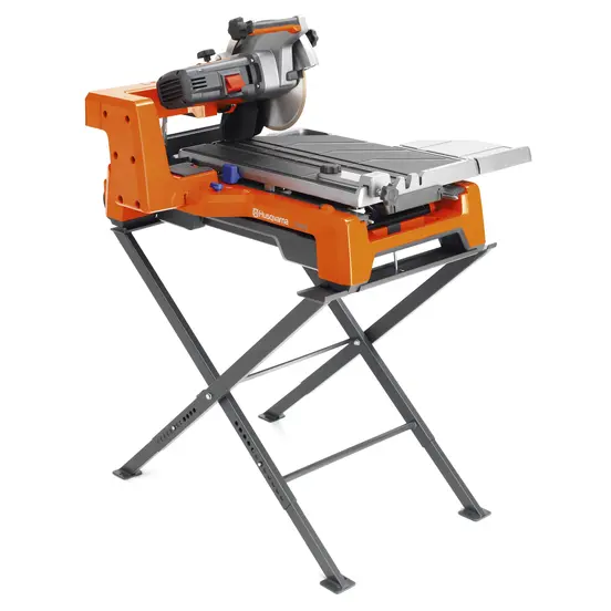 Scie à carrelage électrique 25,4 cm Husqvarna orange et grise