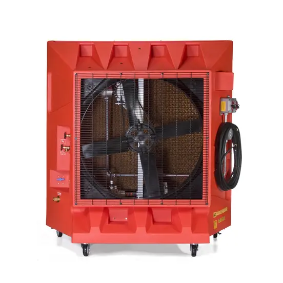 Ventilateur de refroidissement par évaporation PORTACOOL orange, 91 cm, antidéflagrant
