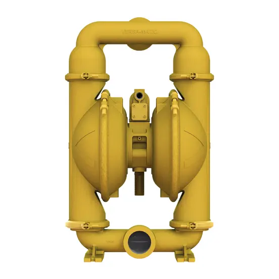 Pompe à membrane VERSAMATIC jaune, 7,6 cm, à air