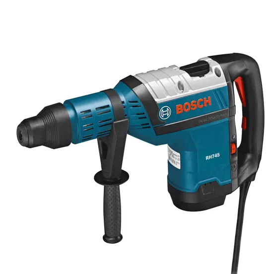 Marteau rotatif électrique BOSCH bleu et noir, très grand sds max drive, 120 V, électrique