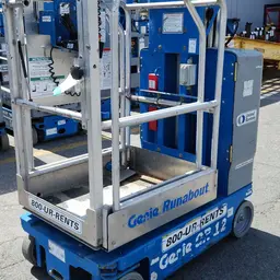 Plateforme élévatrice autopropulsée à une personne Genie GR-12 2018
